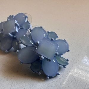 Pastel Purple Stone Stud Earrings, Costume Jewellery, Ladies Earrings